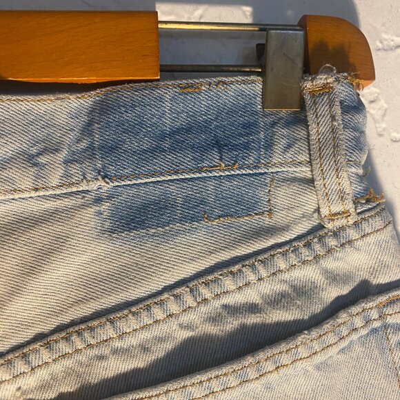 Vintage Levi’s 510 Light Wash Distressed Denim Shorts - Size 27 | Denim by Orlee - Picture 6 of 8